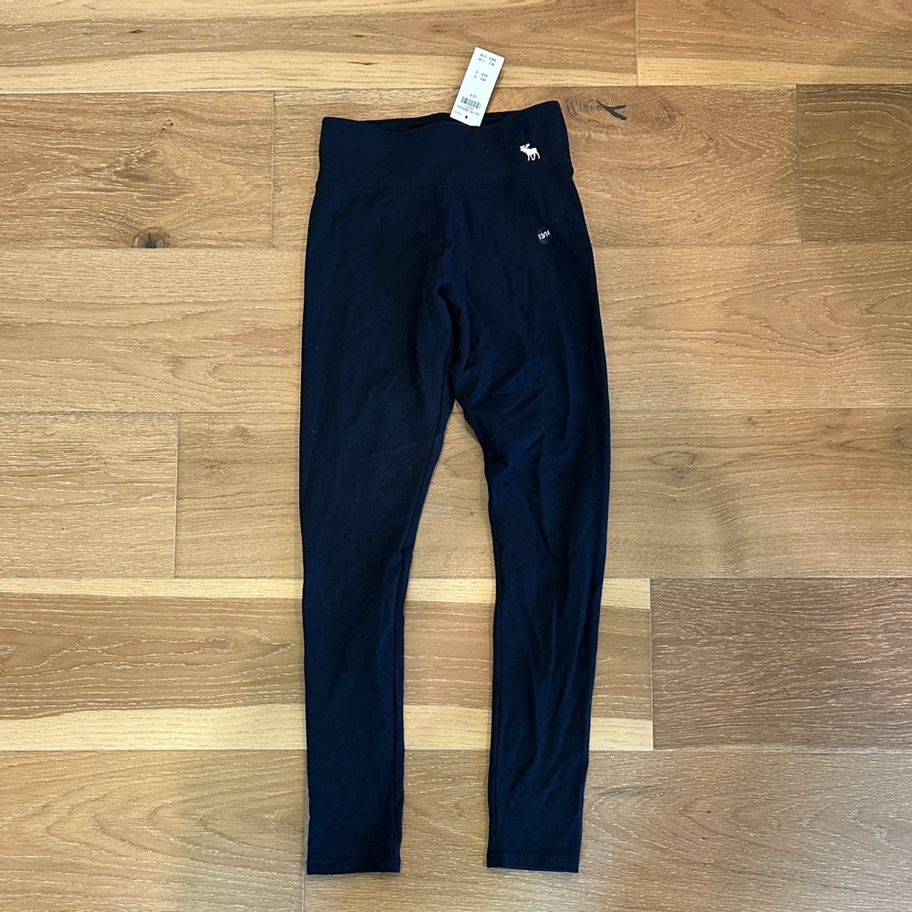 abercrombie kids Dark Navy High-Waist Active Leggings